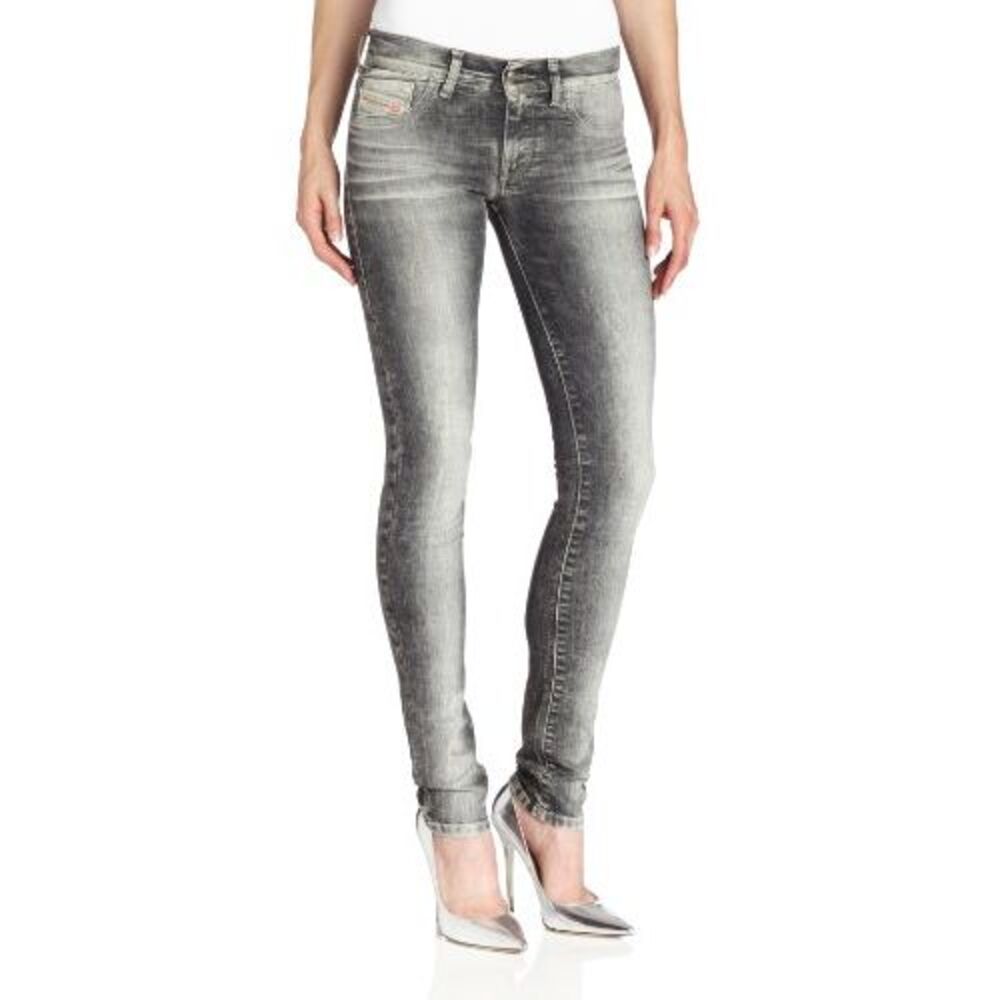 Diesel Women's Livier Super Slim Jegging 0602W, Denim 22D Wash, 28